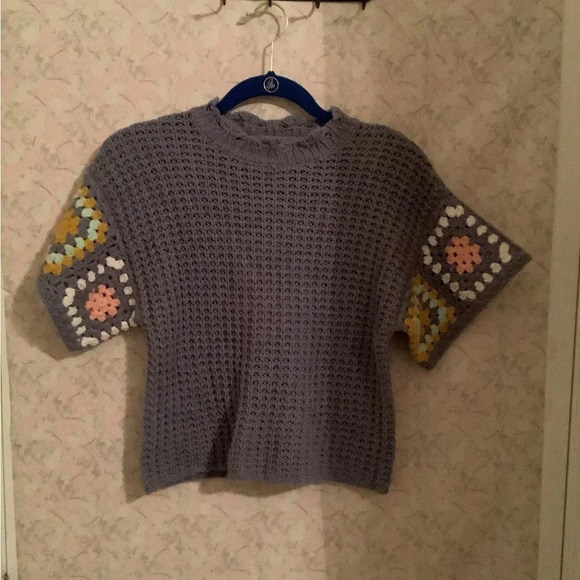 UNIVERSAL THREAD~ BLOUSE~ CROCHET~ DETAILED~ - Picture 1 of 5